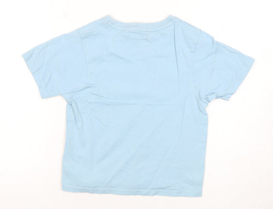 McKenzie Boys Blue T-Shirt, 7-8Y, Short Sleeve, Casual Wear