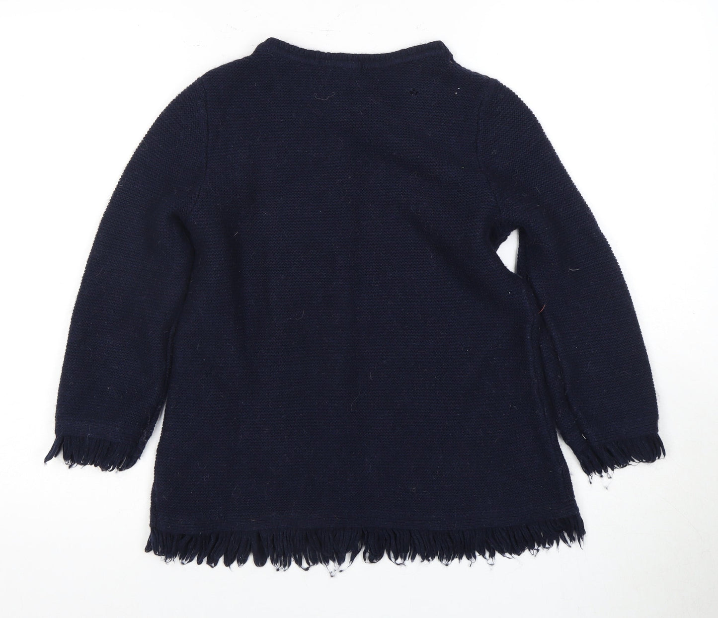 Boden Women's Blue Wool Pullover Jumper, Size 8