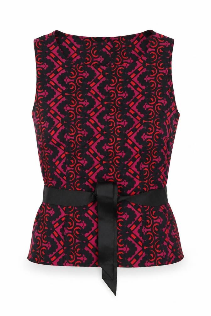 H&M Women's Multicoloured Sleeveless Top Size 14