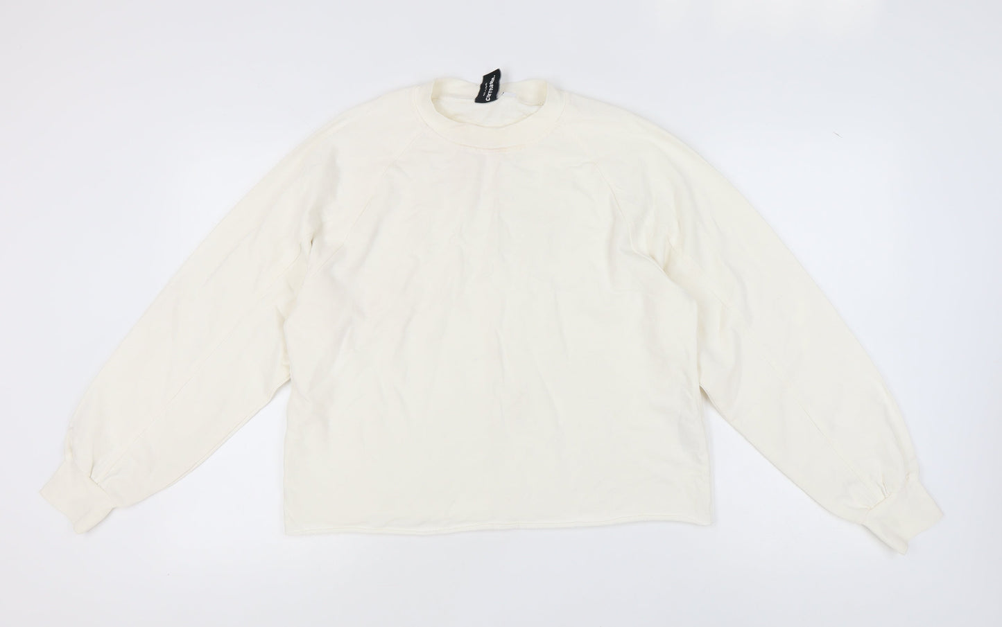 Collusion Women's Ivory Pullover Sweatshirt Size 8