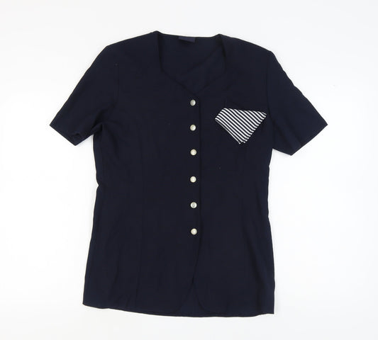 Sixth Sense Blue Women's Suit Top Size 12