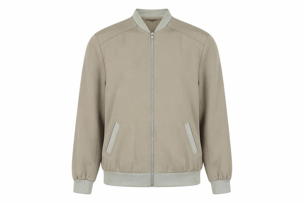 Topshop Women's Beige Basic Jacket Size 10