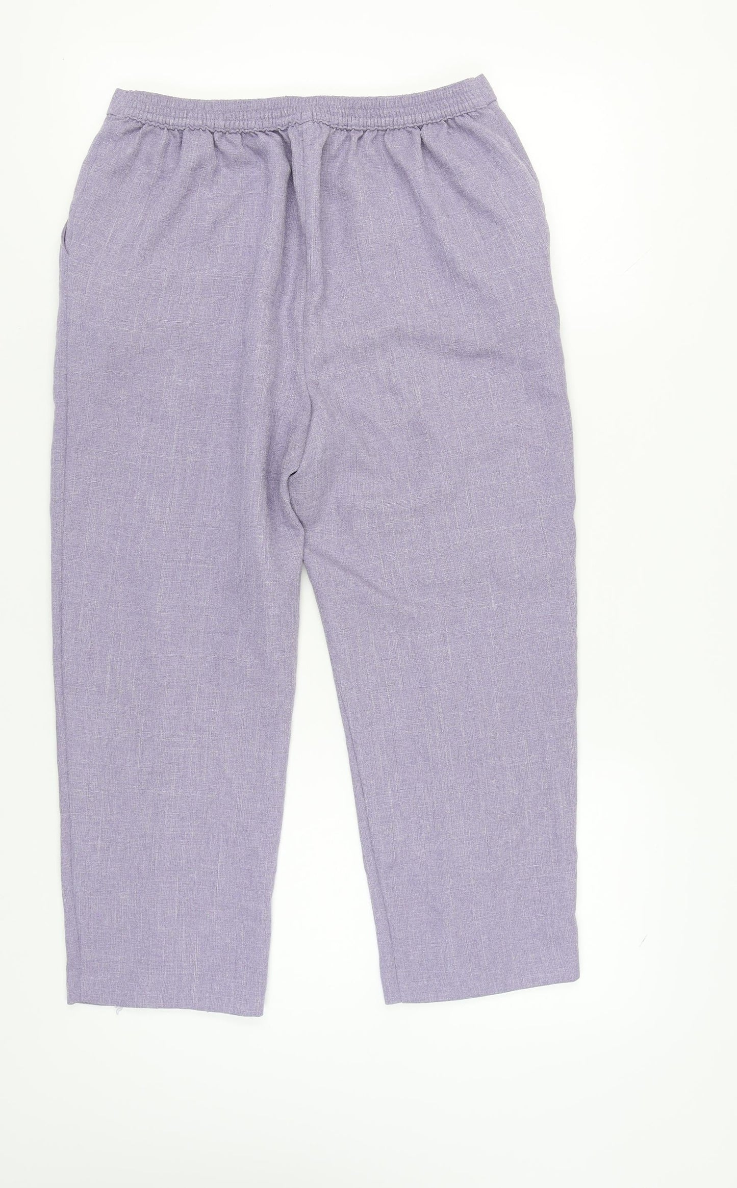 Honor Millburn Women's Purple Trousers Size 14