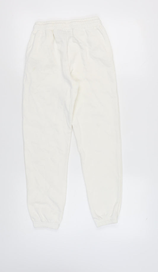 Harry Potter Girls White Cotton Joggers 11-12 Years