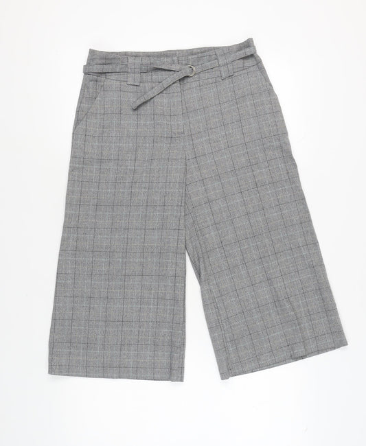 South Women's Grey Check Trousers Size 12
