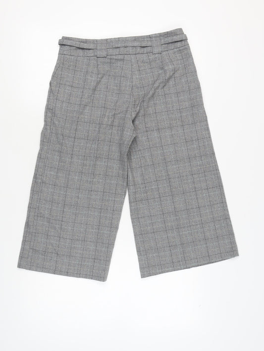South Women's Grey Check Trousers Size 12
