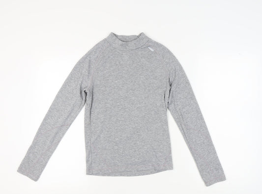 Teenss UK Size 14 Wedze Grey Polyester T-Shirt