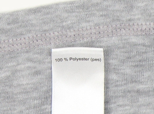 Teenss UK Size 14 Wedze Grey Polyester T-Shirt