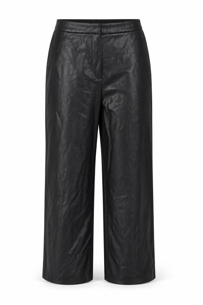 Marks and Spencer Women's Black Regular Trousers