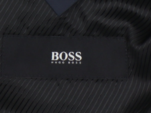 Hugo Boss Men's Black Blazer 40R Classic Jacket