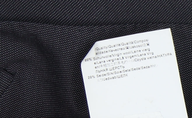 Hugo Boss Men's Black Blazer 40R Classic Jacket