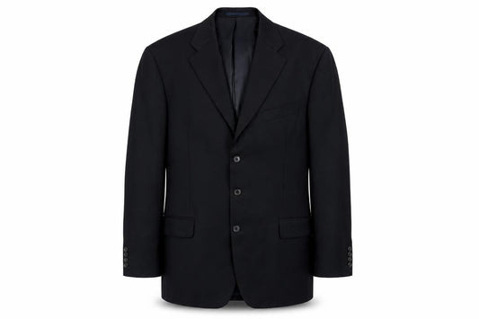 Mens 42 Chest Regular Daniel Hechter Blue Three-Button Blazer