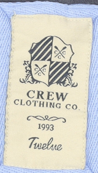 Crew Clothing Women's Blue Stripe Sweatshirt Size 12