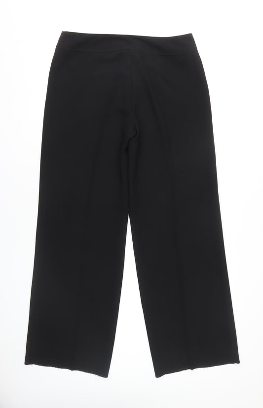 Dunnes Women's Black Flame-Resistant Trousers, Size 14