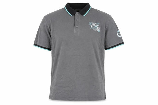 Atlas for Men Grey Polo Shirt XL Short Sleeve
