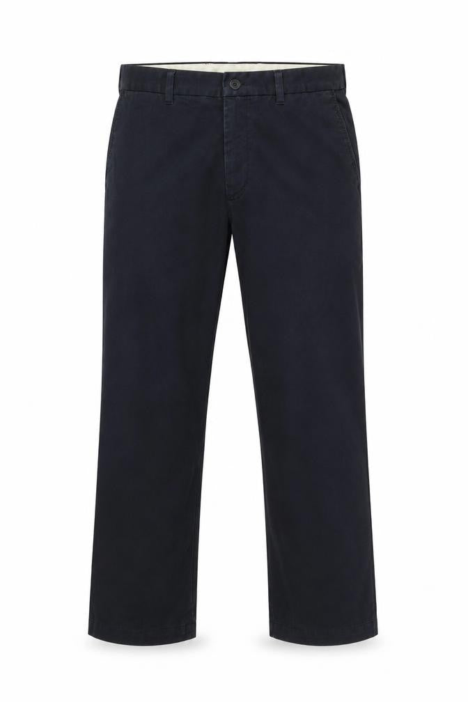 Marks and Spencer Men's Black Cotton Trousers Size 34