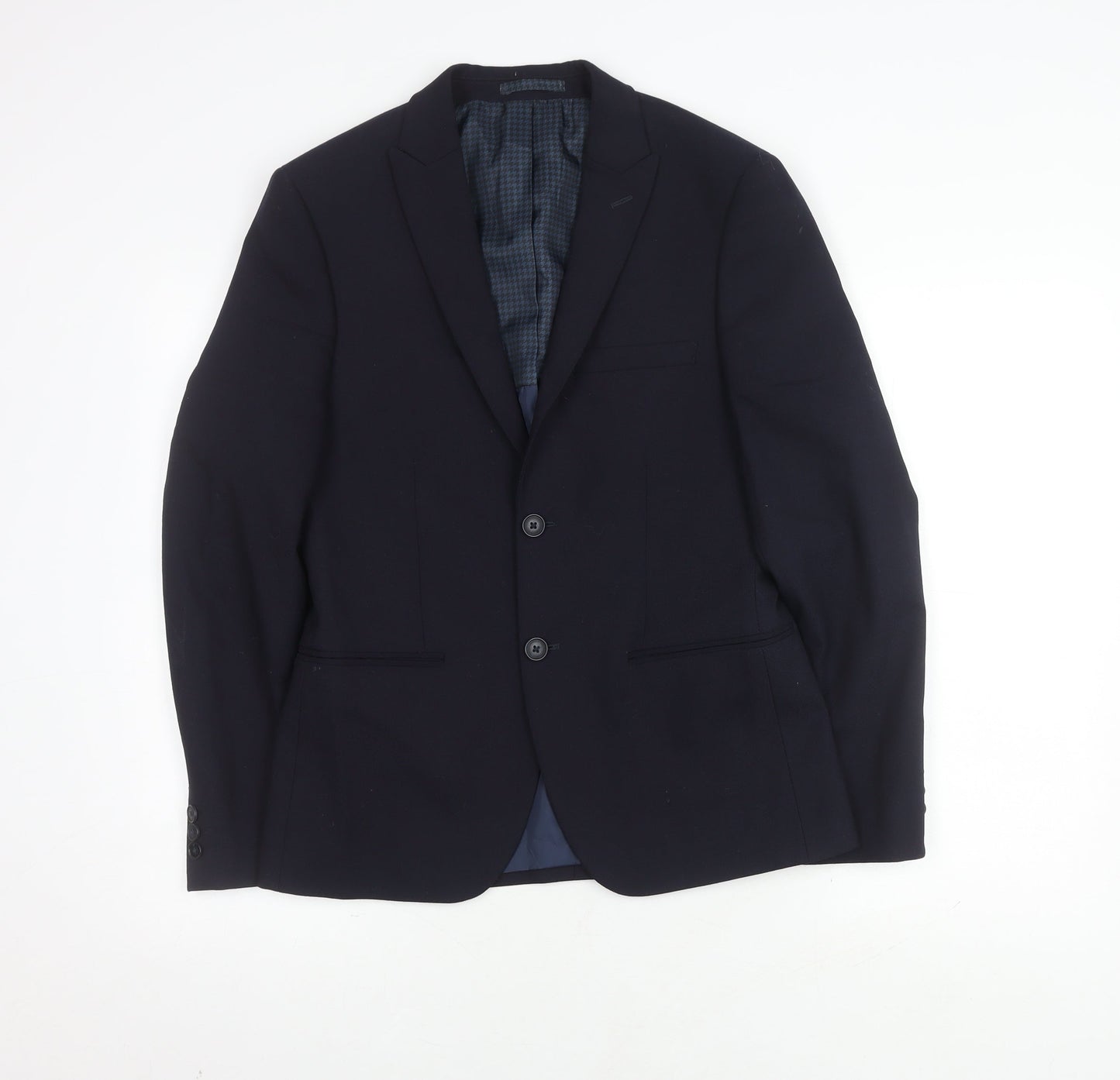 Marks and Spencer Men's Blue Blazer, Size 36S