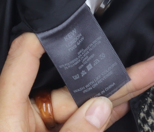 Kew 159 Women's Check Pencil Skirt 10