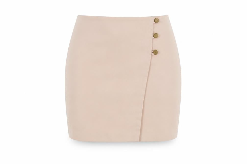 New Look Women's Beige Pencil Skirt Size 10