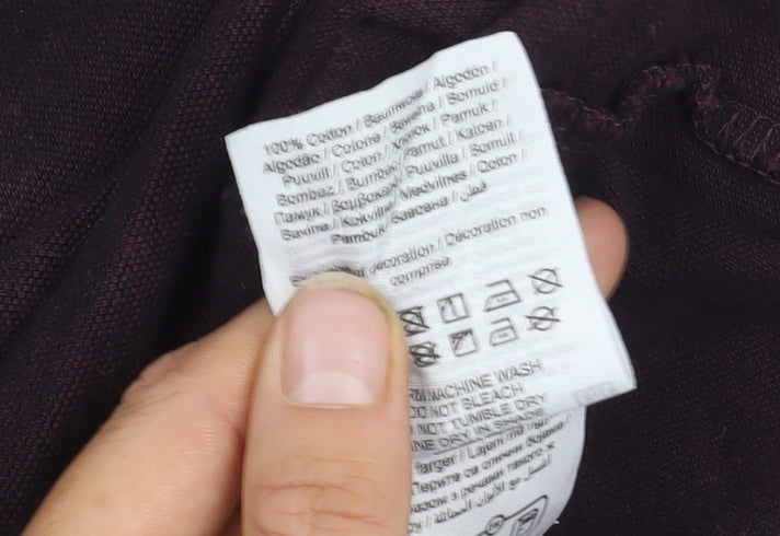 Jack & Jones Men's Purple Polo Shirt, Size S