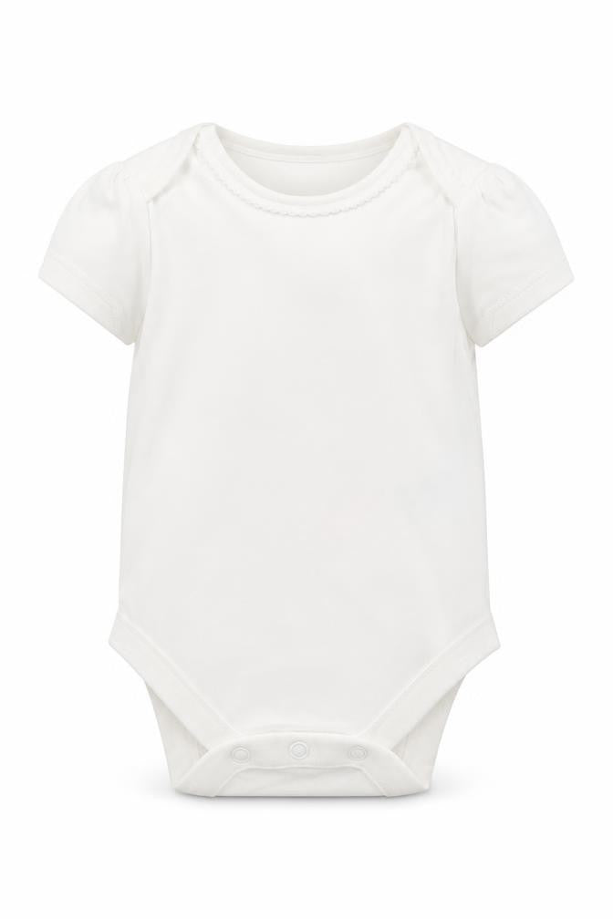 Jasper Conran White Newborn Unisex Babygrow