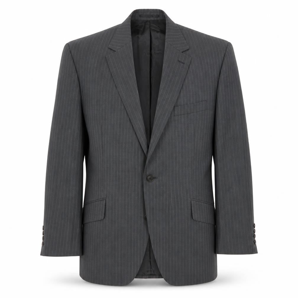 Mens 44 Chest Regular Austin Reed Grey Two-Button