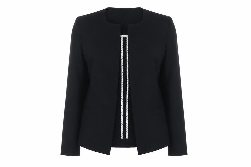 Marks and Spencer Women's Black Blazer, Size 12