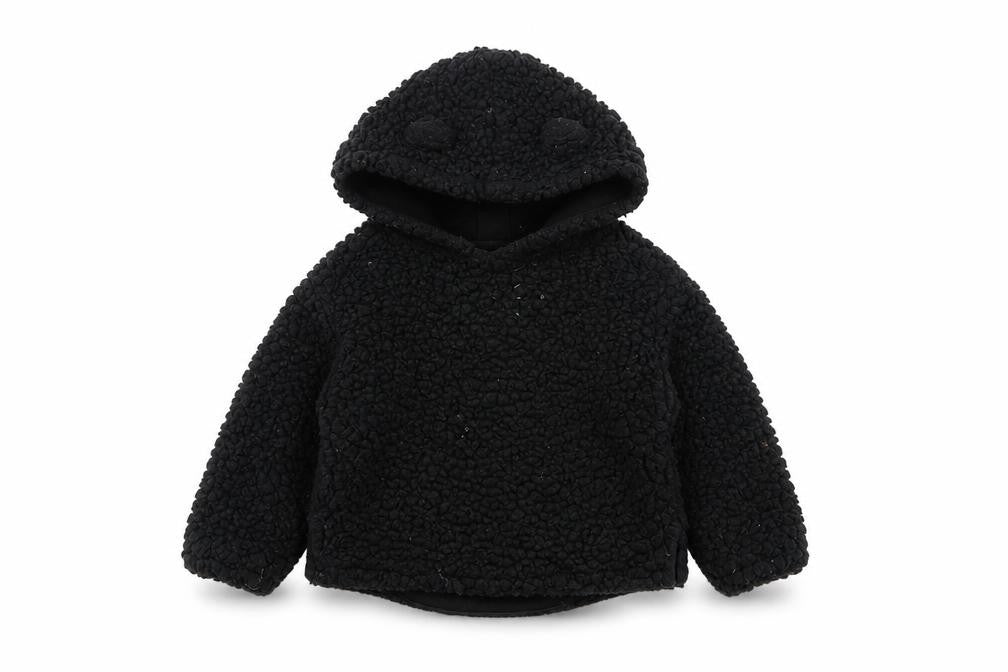 Gap Unisex Baby Black Hooded Pullover Jumper 24 Months