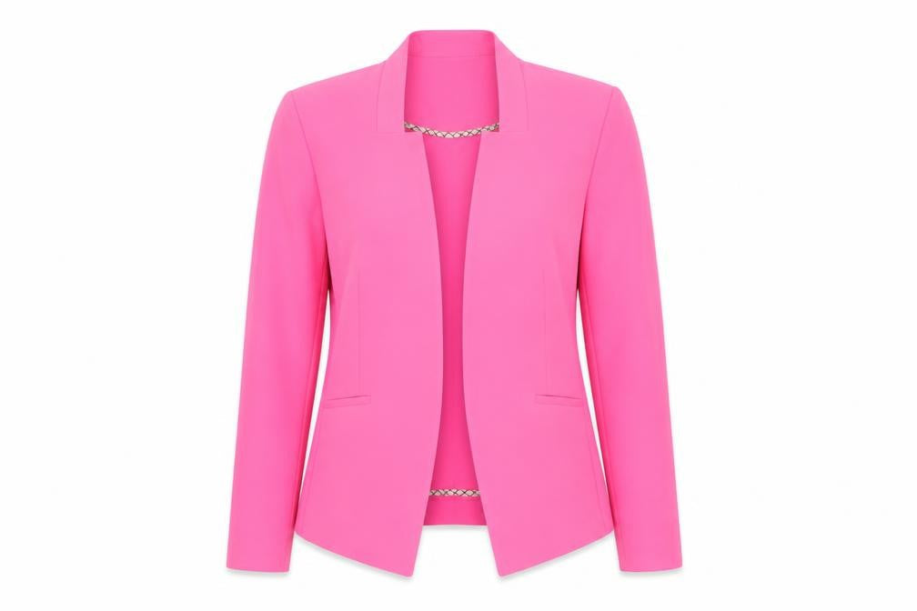 Marks and Spencer Women's Pink Blazer Size 12