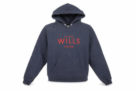 Womens UK 10 Regular Jack Wills Blue Pullover Hoodie