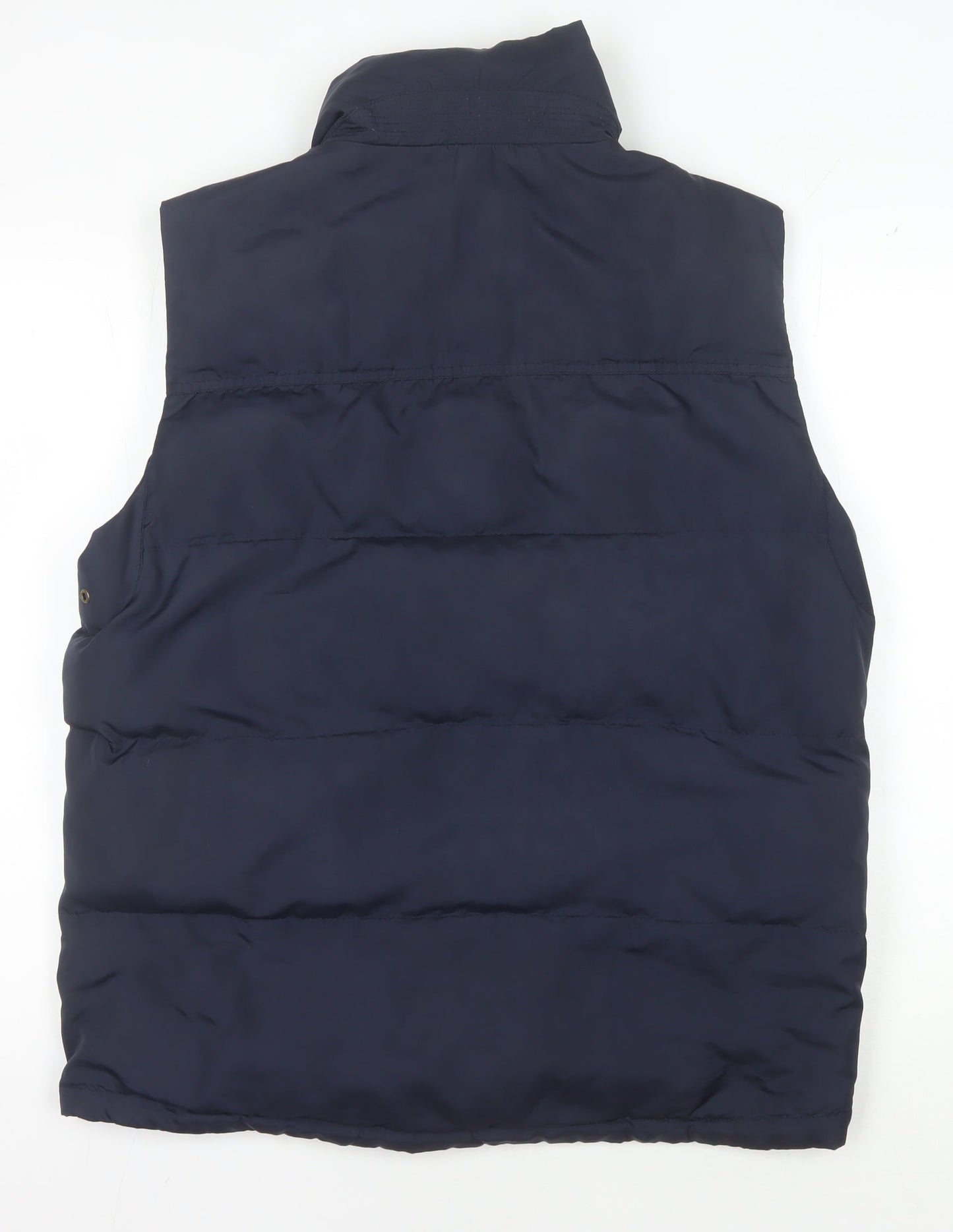 Joules Men's Blue Puffer Waistcoat, Size L
