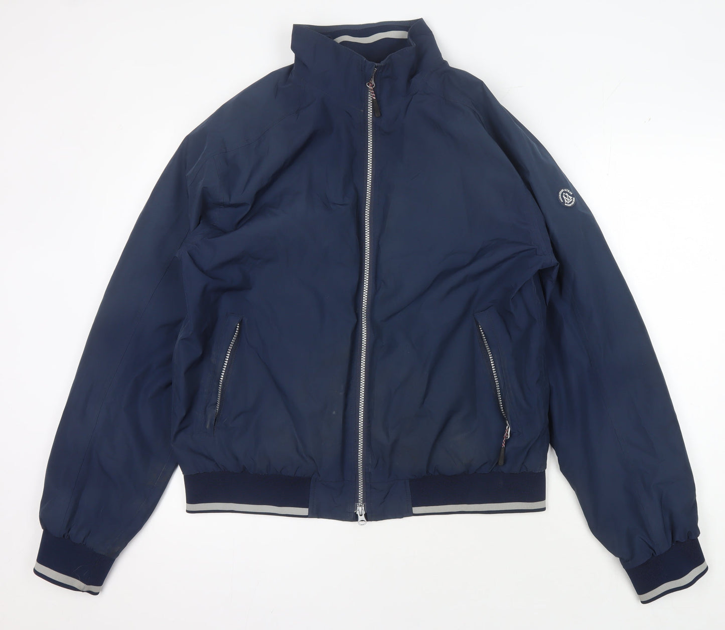 Mountain Horse Men's Blue Jacket M, Polyester, Zip, Lined