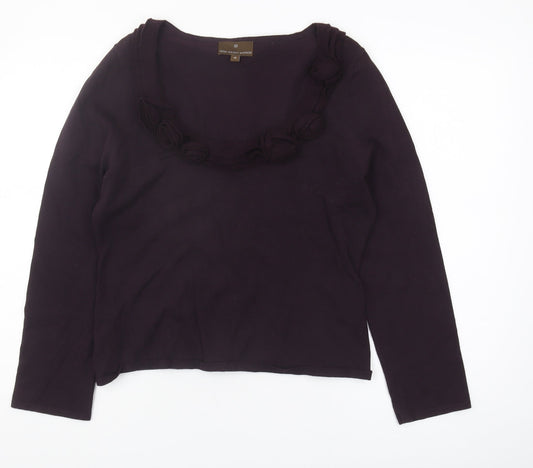 Fenn Wright Manson Women’s Purple Pullover Jumper, Size 14
