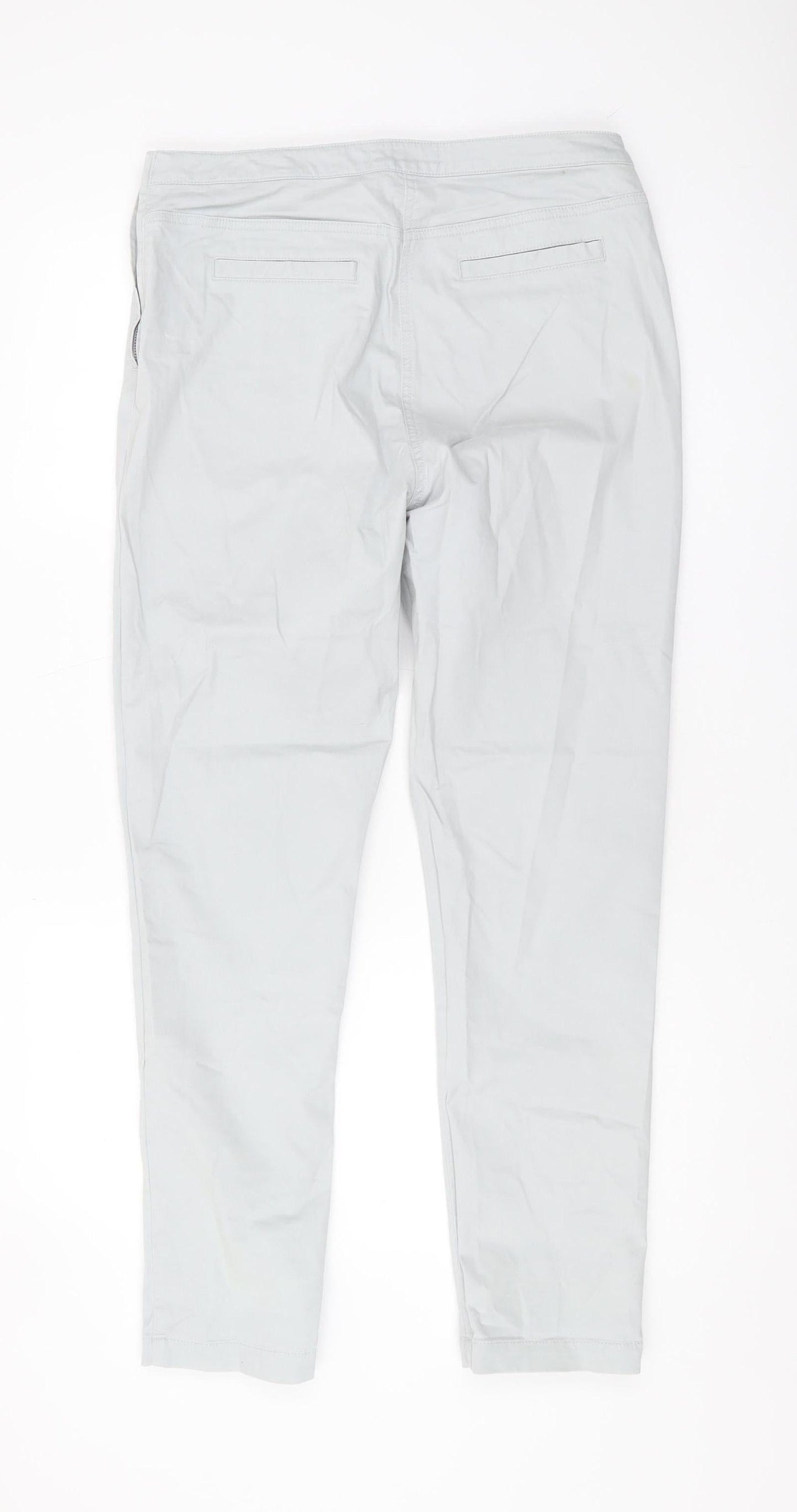 Marks and Spencer Grey Women's Trousers Size 12
