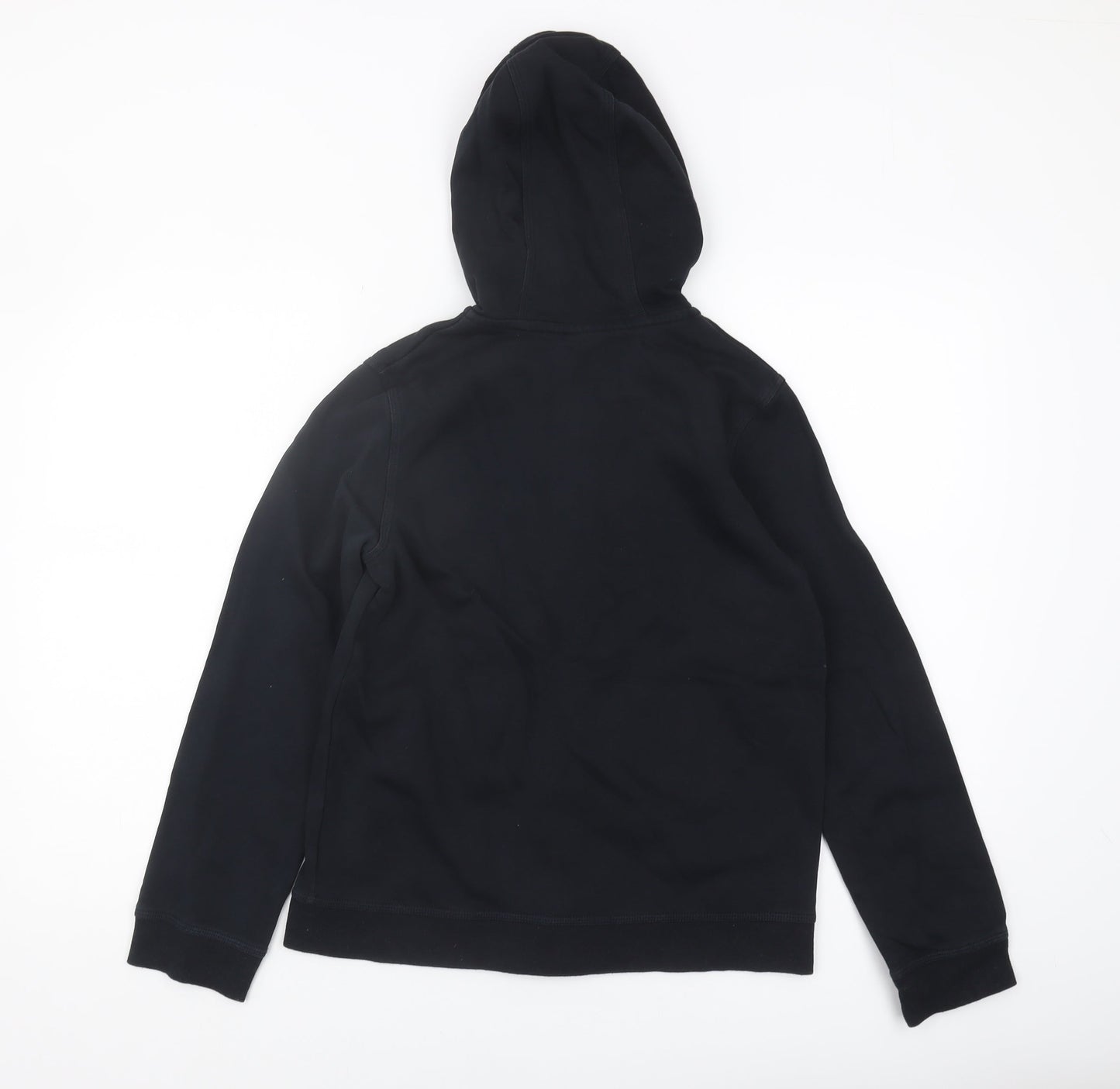 Nike Unisex Black Full Zip Hoodie L - Sportswear Essential