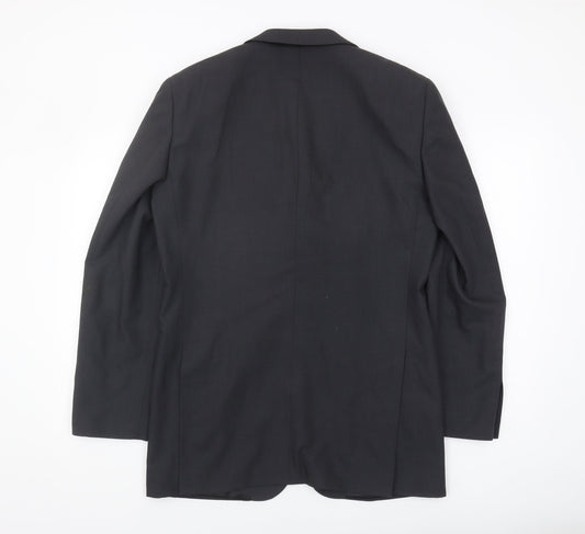 Next Men's Black Blazer Size 36R Regular Fit