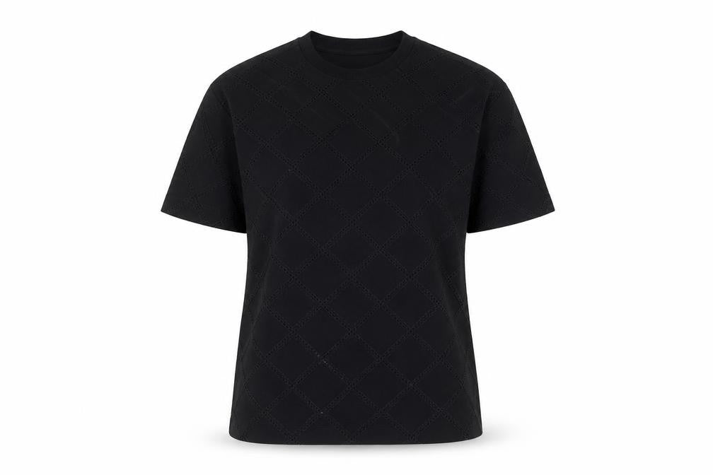 Marks and Spencer Women's Black T-Shirt Size 10