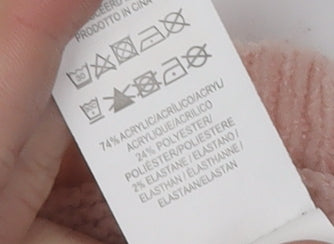 Disney Women's Pink Beauty and the Beast Pullover Jumper M