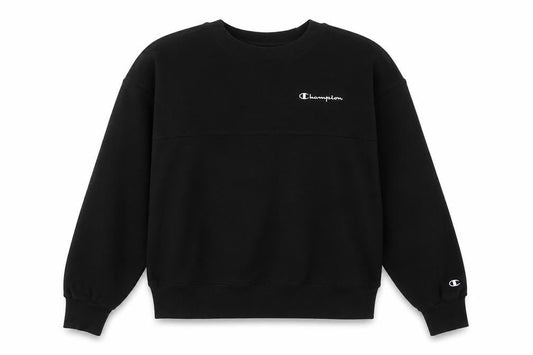 Womens UK L Regular Champion Black Pullover Sweatshirt