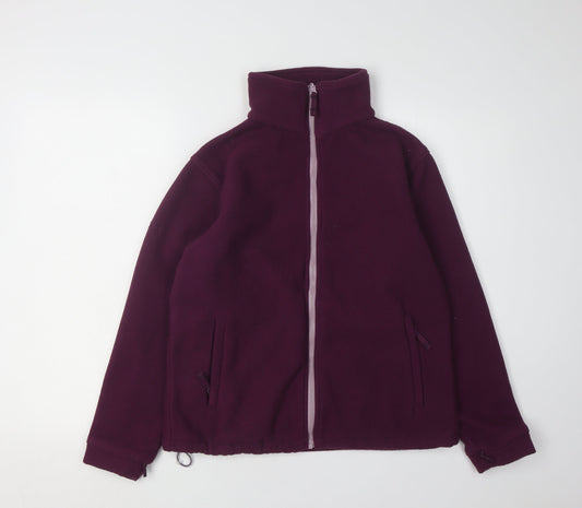 Peter Storm Women's Purple Fleece Jacket Size 12