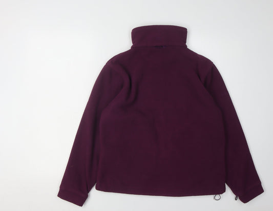 Peter Storm Women's Purple Fleece Jacket Size 12