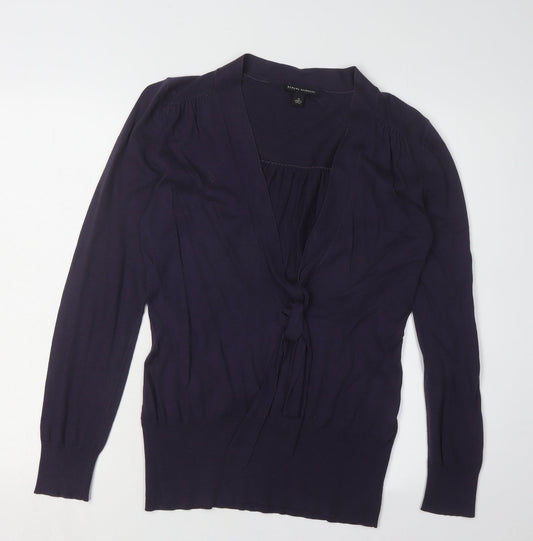 Banana Republic Women's Purple Cardigan M