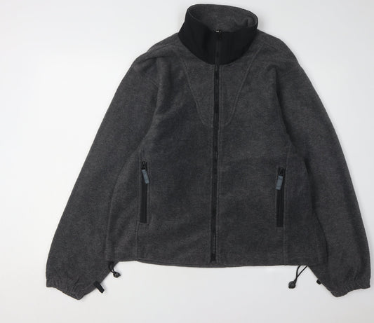 ICEPEAK Unisex Grey Fleece Jacket L Casual Outdoor