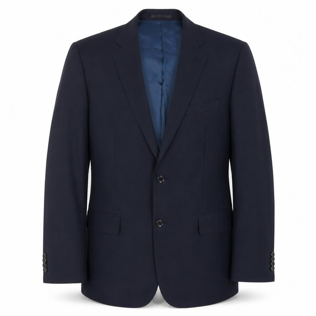 Mens 40 Chest Regular T.M.Lewin Blue Two-Button Blazer