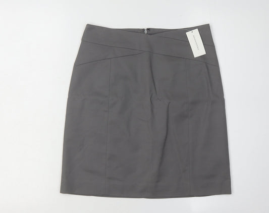 Banana Republic Women's Grey Pencil Skirt Size 10