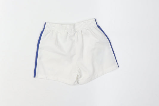 Nike Unisex Baby White Sports Shorts, 9-12 Months
