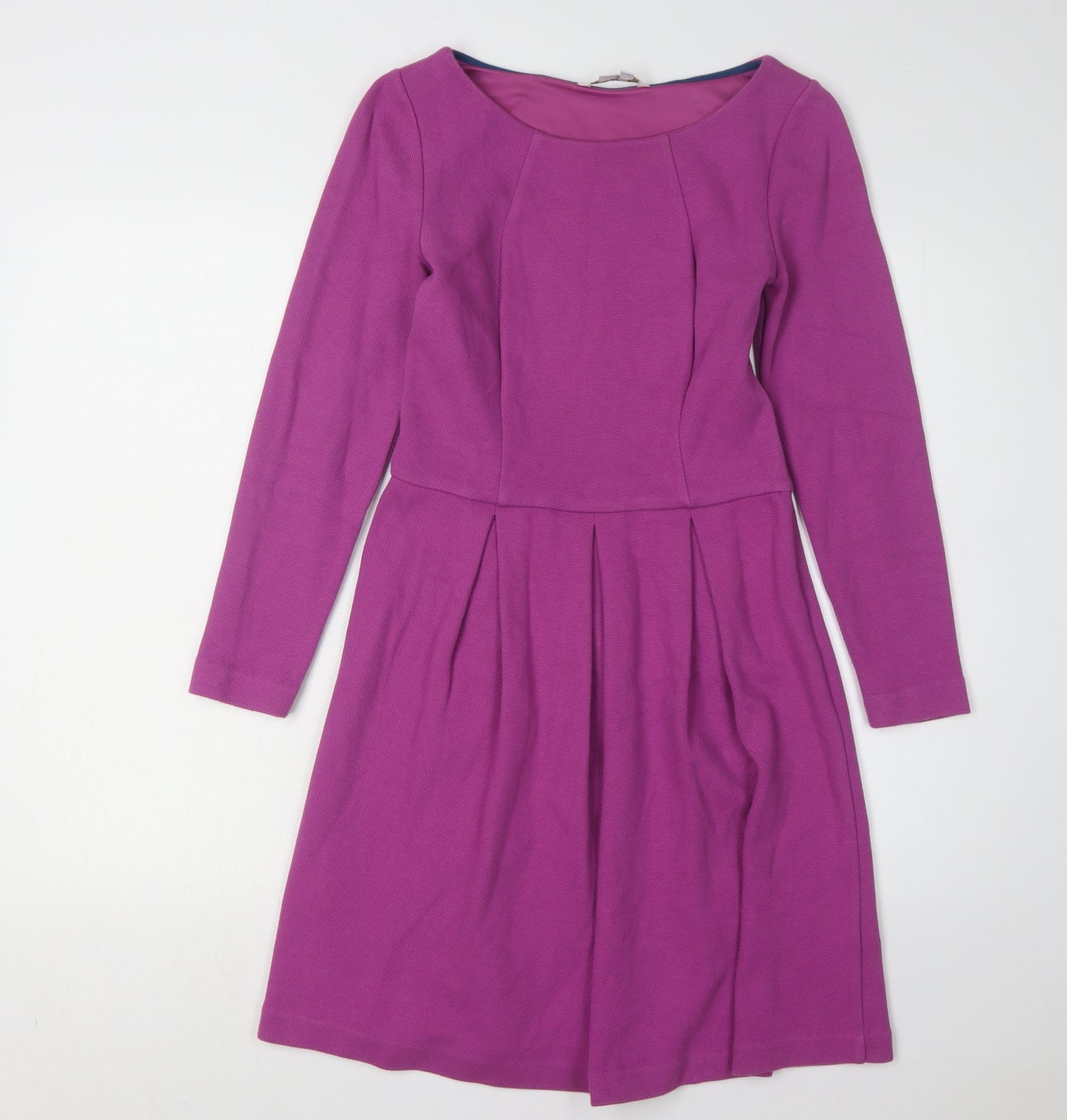 Boden Women's Purple Fit & Flare Dress Size 8P