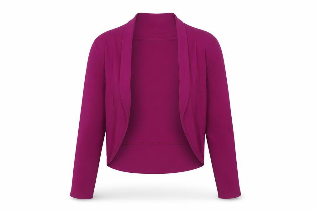 Womens UK 14 Regular Laura Ashley Purple Cardigan
