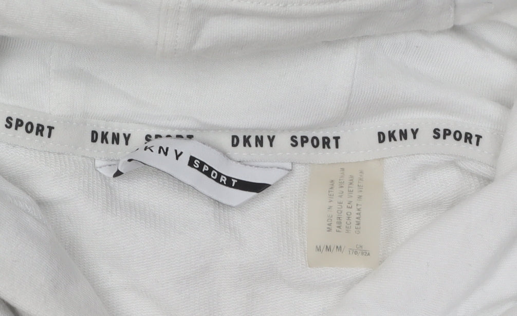DKNY Sport Women's White Pullover Hoodie M
