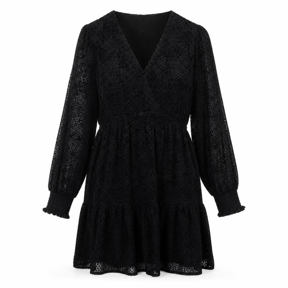 FatFace Women’s Black Animal Print Dress Size 10